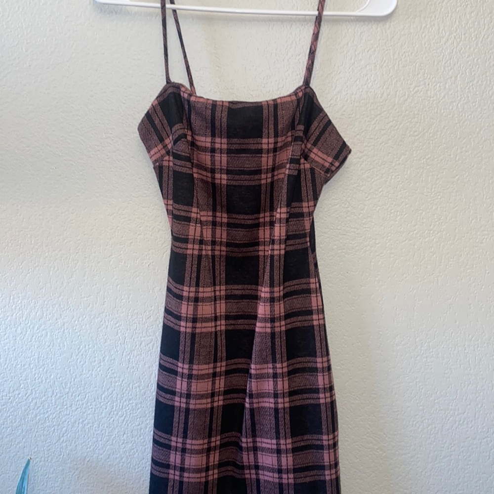 Plaid dress